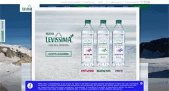 Desktop Screenshot of levissima.it